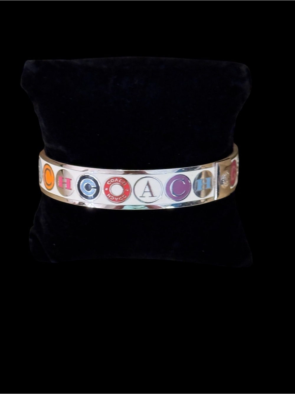 Coach Multi-colored Bangle - Picture 1 of 4